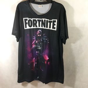 Fortnite Boys T-Shirt Raven NWOT